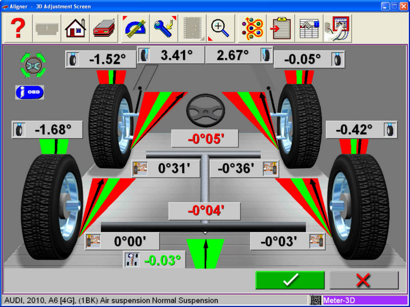 Alignement 4 roues pour automobile - NAPA AUTOCARE - Clinique de l'auto  D.L.G.